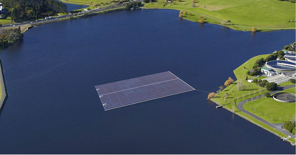 Floating solar energy - New Zealand