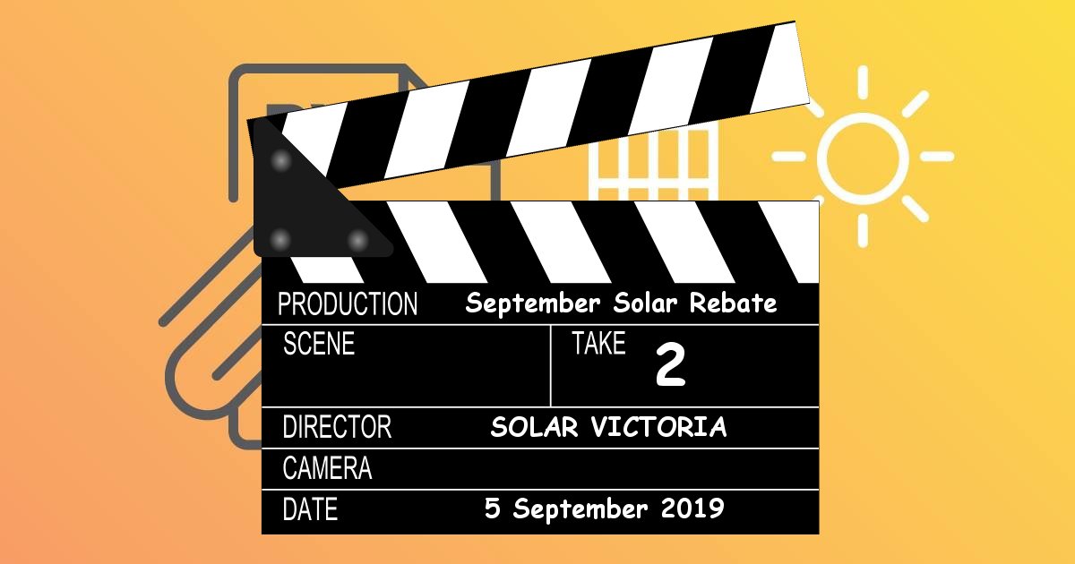 Victorian solar rebate September allocation