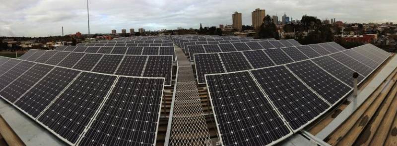 Victoria Park - solar energy