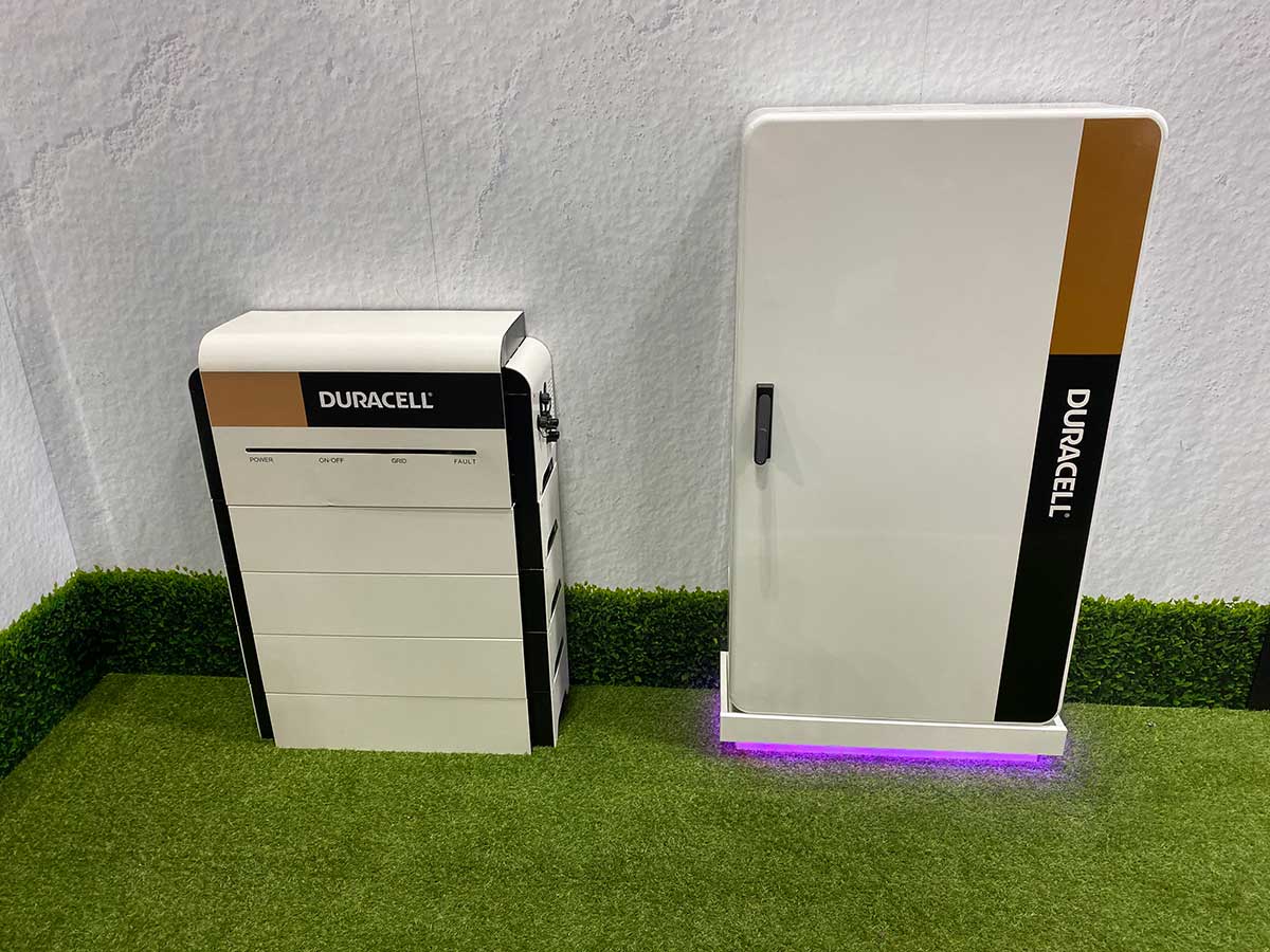 Duracell solar battery storage