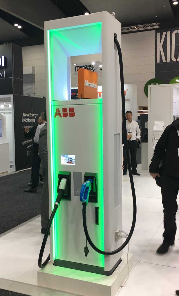 ABB electric vehicle charger