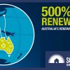 500% renewables for Australia