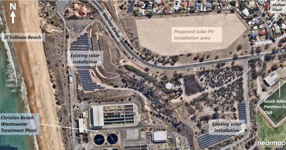 Solar + energy storage facility - Adelaide