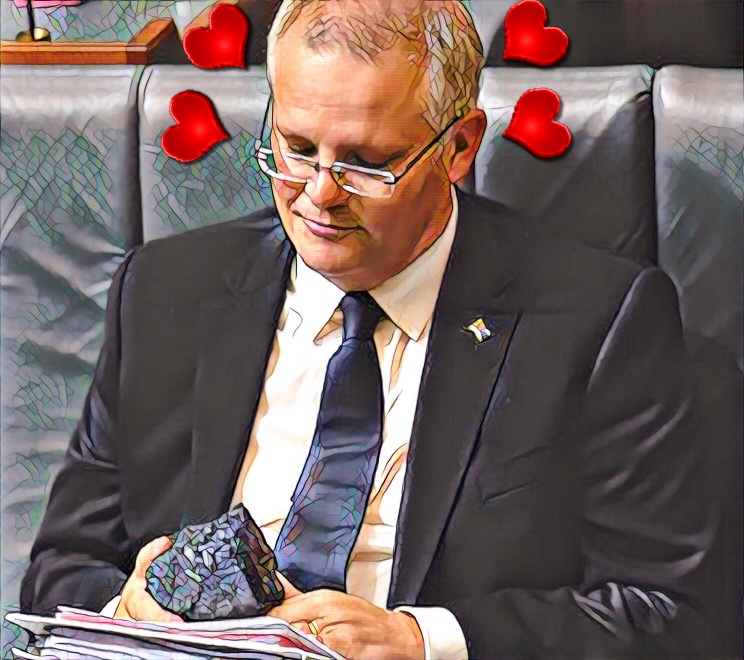 PM Scott Morrison's lump of coal