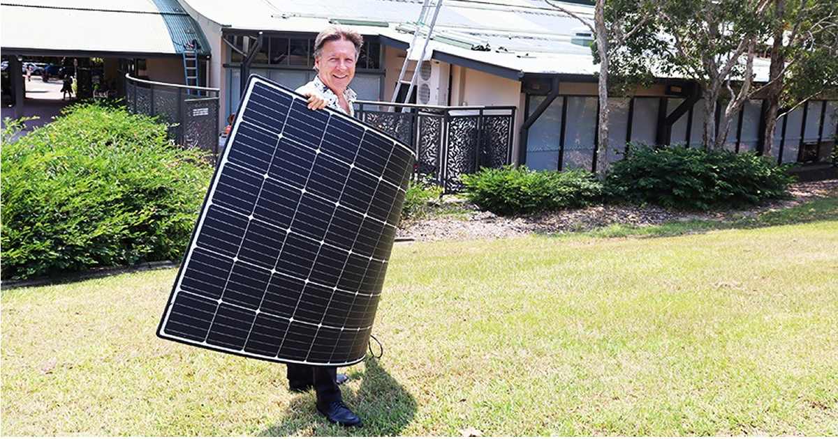 eArche solar panels - Noosaville Library