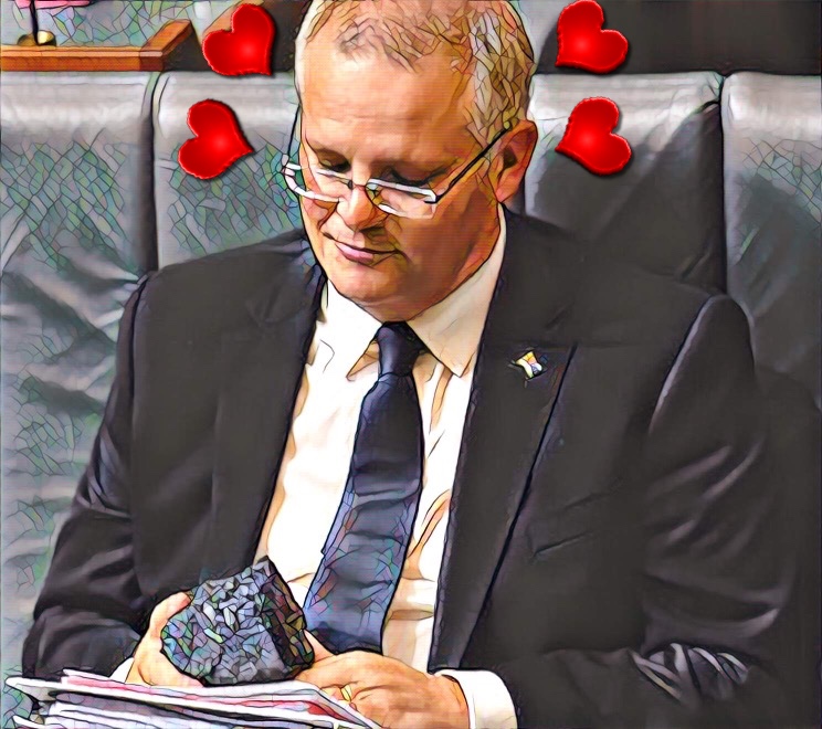 Scott Morrison - lump of coal