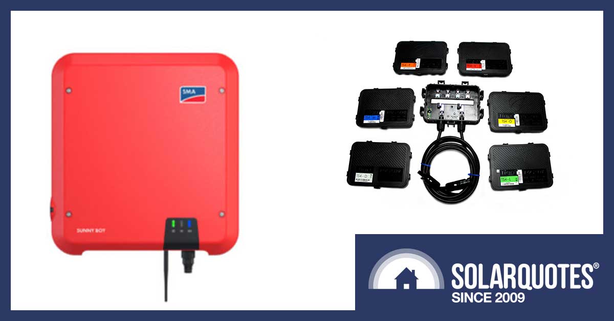 SMA inverter and Tigo optimisers