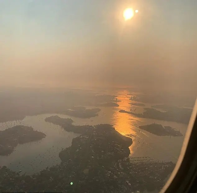 Bushfire smoke Sydney