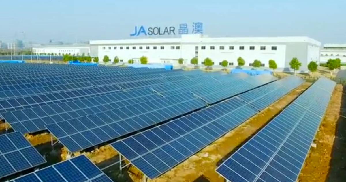 JA Solar panels