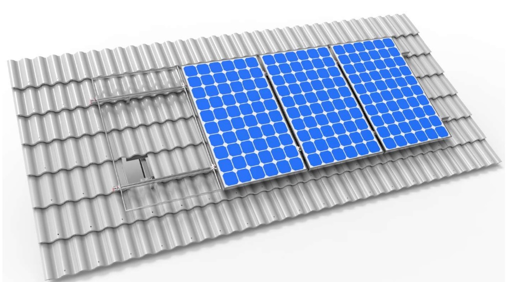 Solar panel mounting system