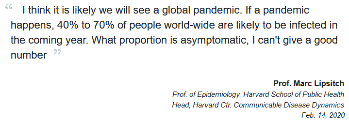 coronavirus COVID-19 pandemic