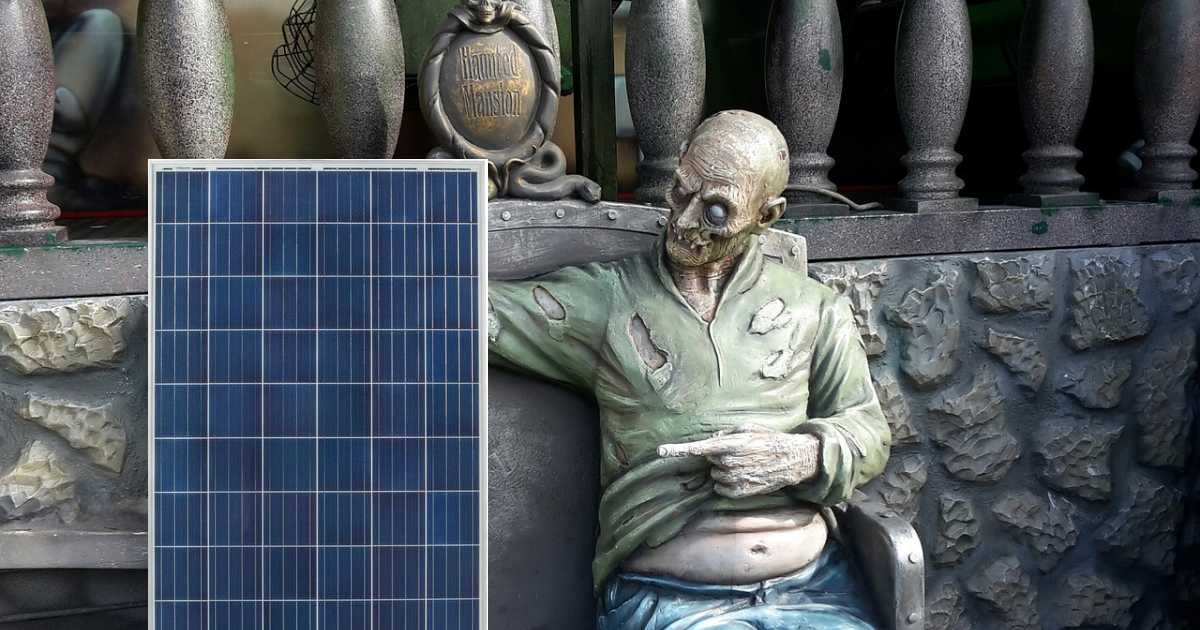 Solar panel myth - energy payback