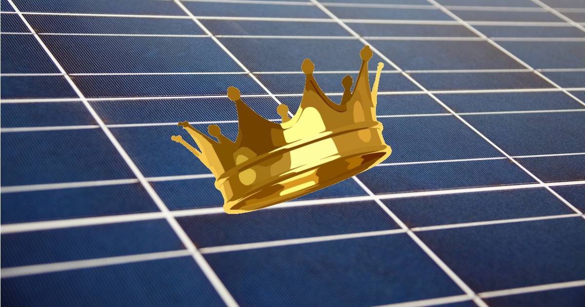 Solar panel shipments in 2019