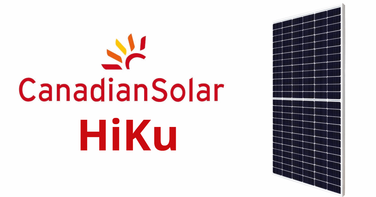 Canadian Solar HiKu panels