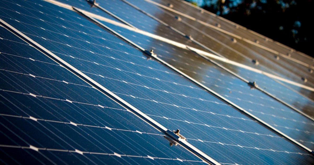 Solar panels in the Northern Territory