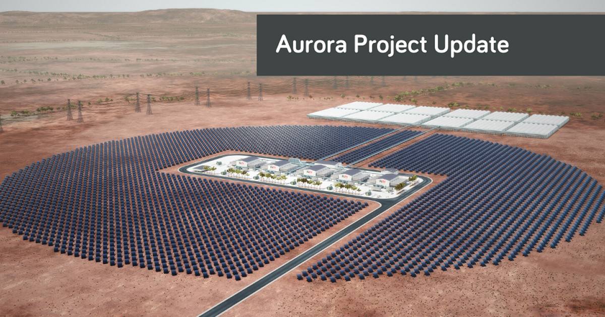 Aurora solar storage project - South Australia