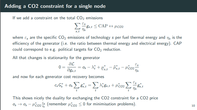 Serious energy systems modelling example