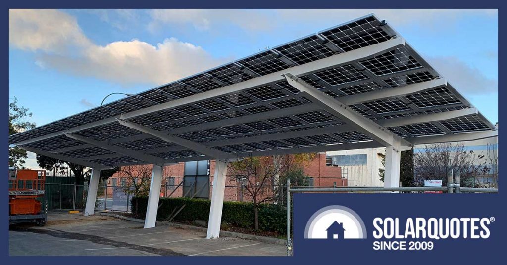 New Solar Carport Design Allows 72 Panels To Be Installed In One Day