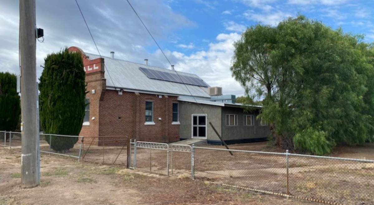 Community hall solar in Horsham LGA, Victoria