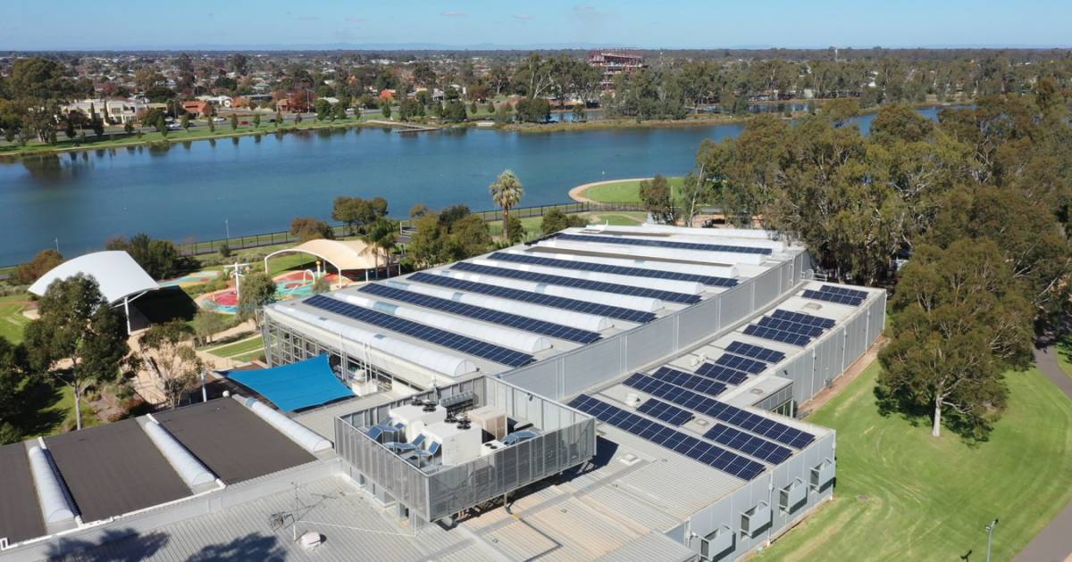 Aquamoves solar panel installation - Shepparton