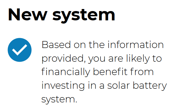 NSW calculator recommendation