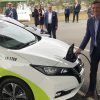 Solar powered electric car charging in Ipswich