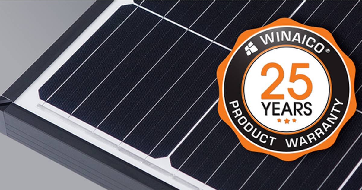 Winaico solar panel warranty