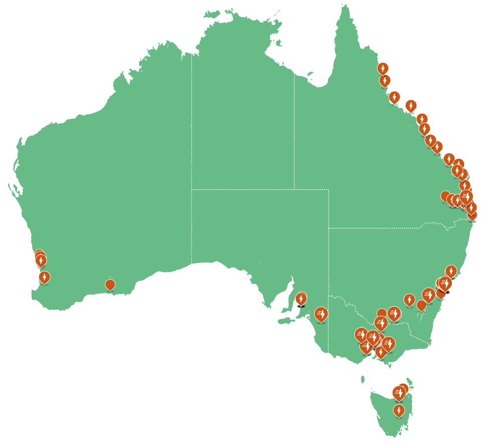 the chargefox electric vehicle charging network