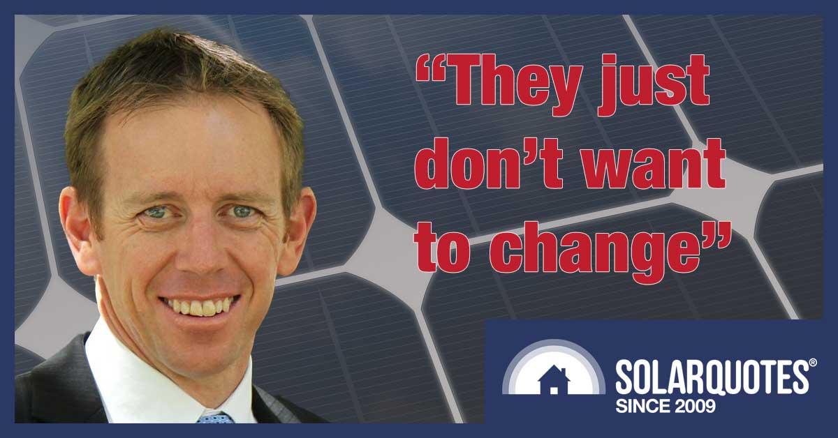 Shane Rattenbury on renewable energy and the Federal Government