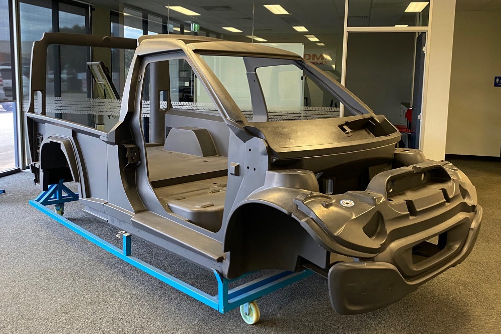 ACE-EV carbon composit chassis