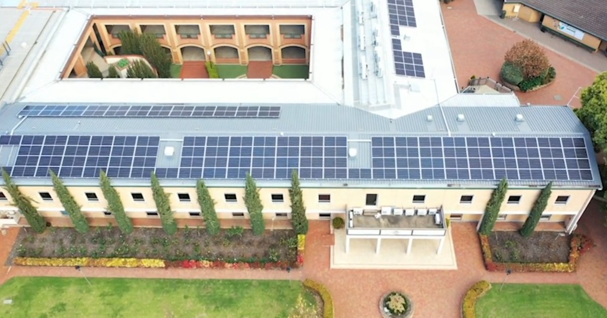 Westminster School solar panels