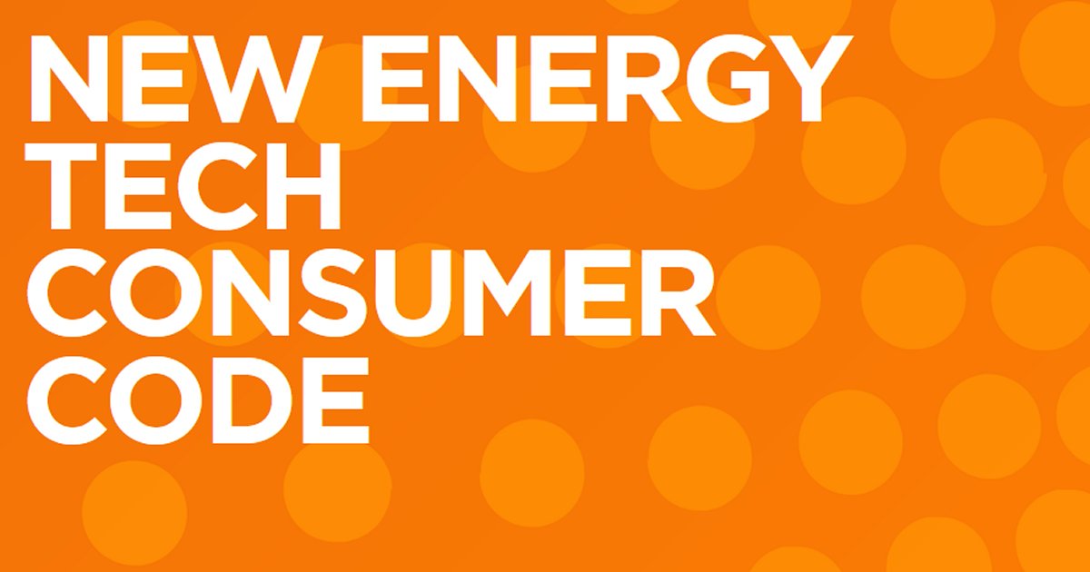 New Energy Tech Consumer Code