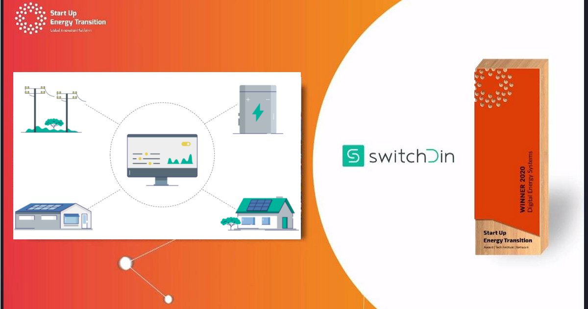 SwitchDin - Start Up Energy Transition (SET) Award