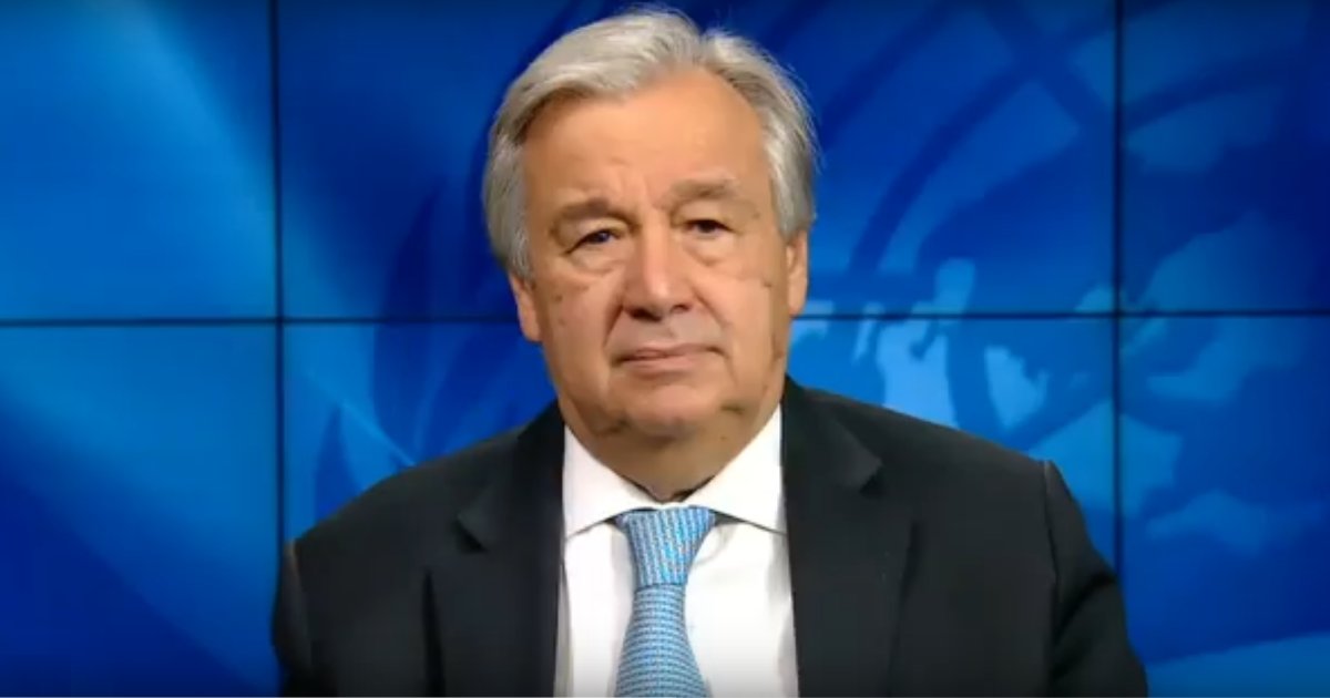 UN Secretary-General António Guterres