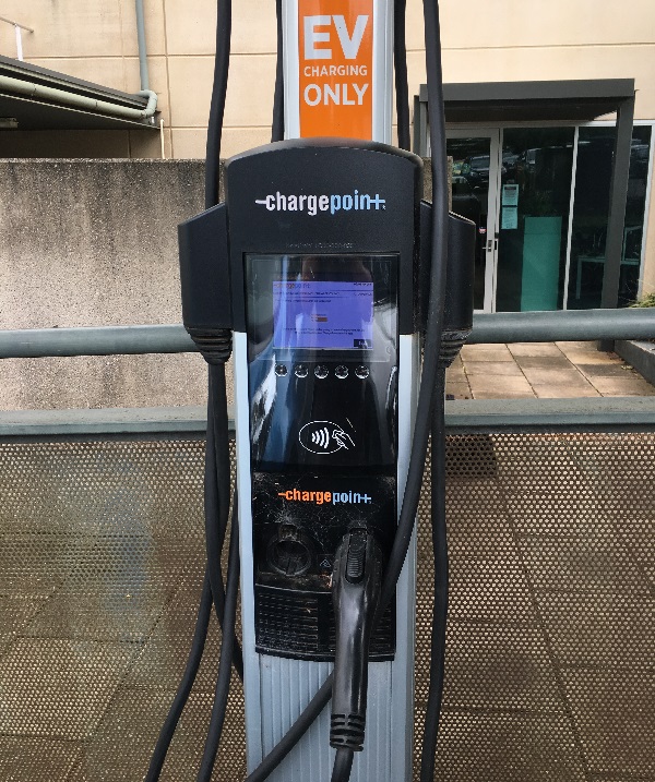 Chargepoin electric vehicle charger