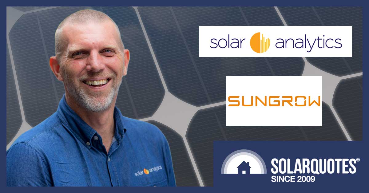 Nigel Morris - Solar Analytics - Sungrow