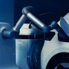 Volkswagen mobile EV charging robot