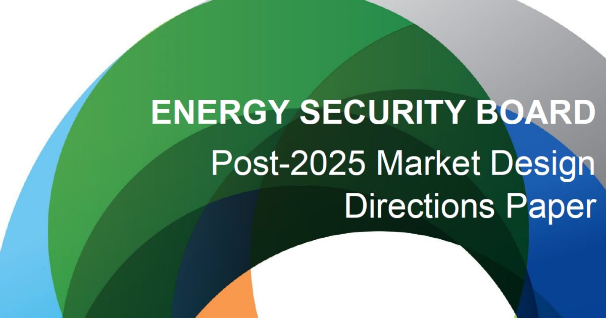 Energy Security Board - Australia's National Electricity Market