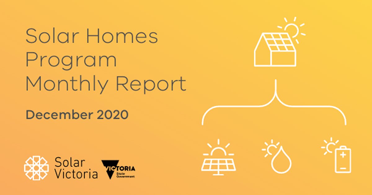 Victoria Solar Homes Program