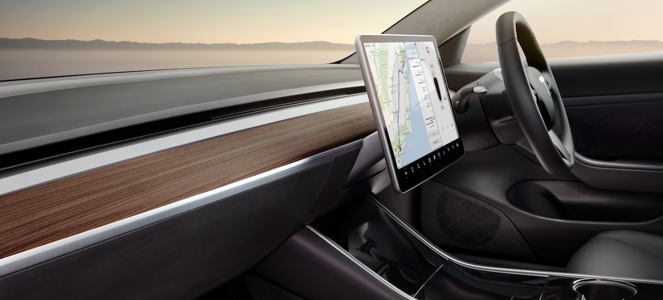 Tesla Model 3 interior