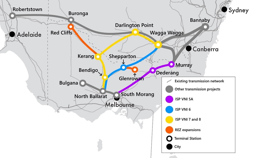 Victoria To NSW Interconnector West - VNI West