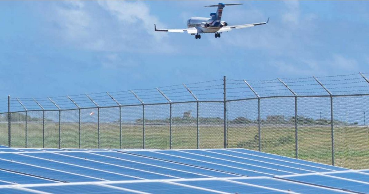 Darwin Airport - solar panels