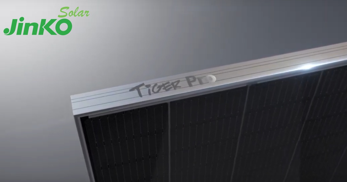 JinkoSolar Tiger Pro solar panels
