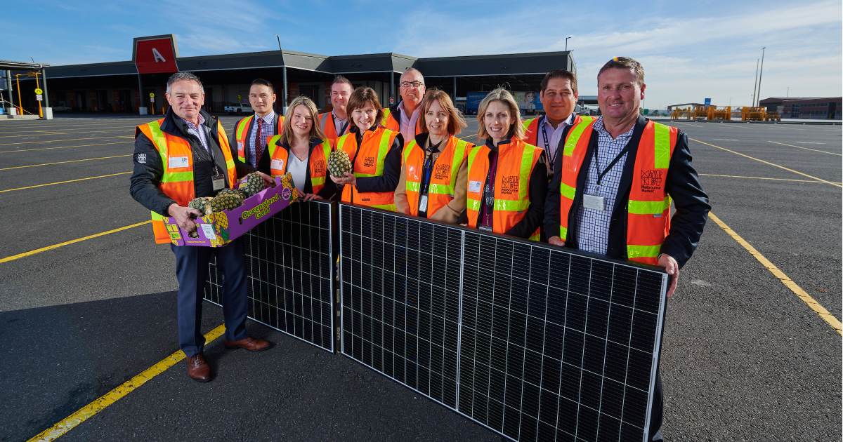 Melbourne Market - solar power