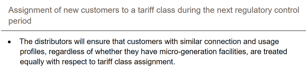 AER ruling on flat tariffs and solar power system owners