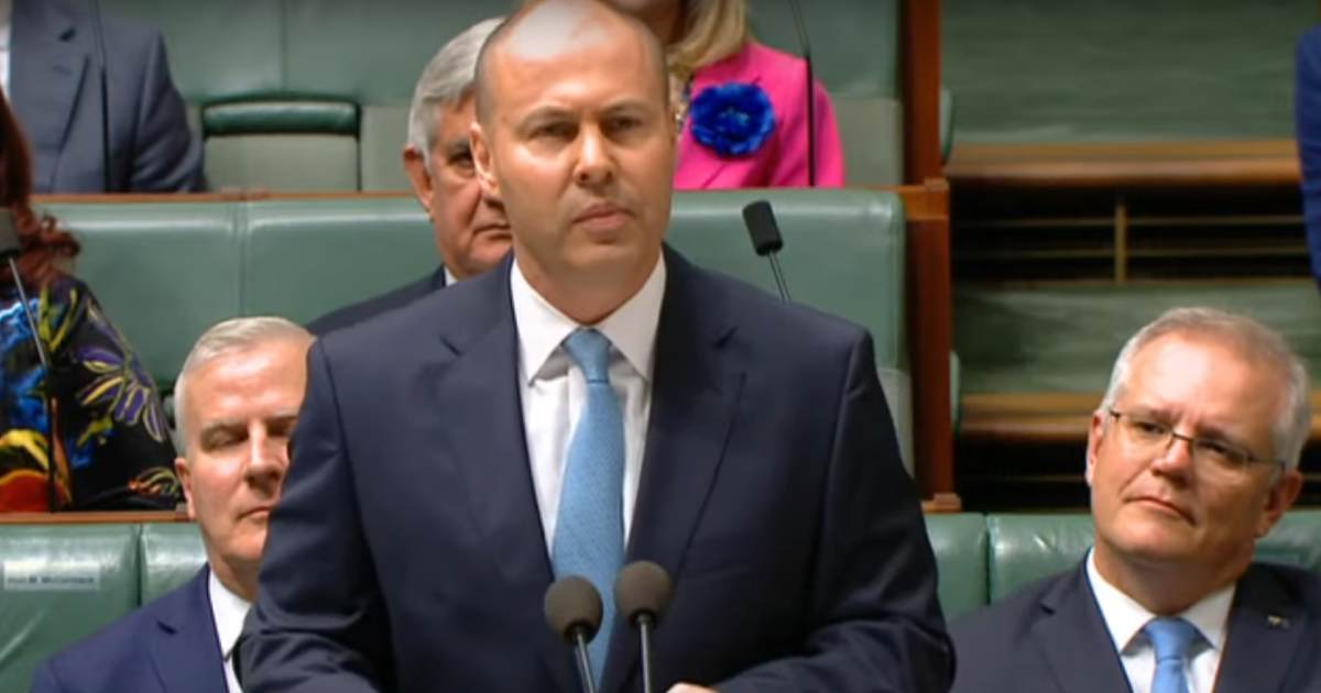 Treasurer Josh Frydenberg - Budget 2021-22