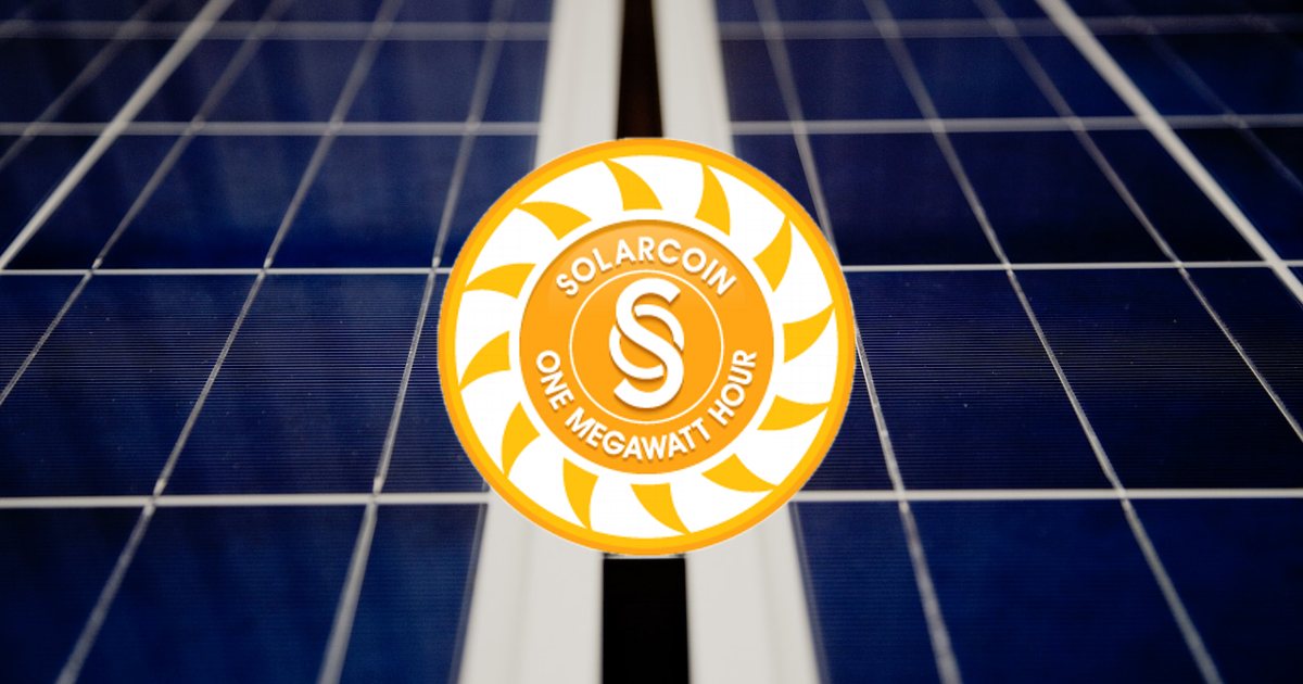 Cryptocurrencies - SolarCoin