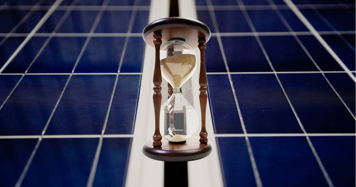 Solar panel waste deadline