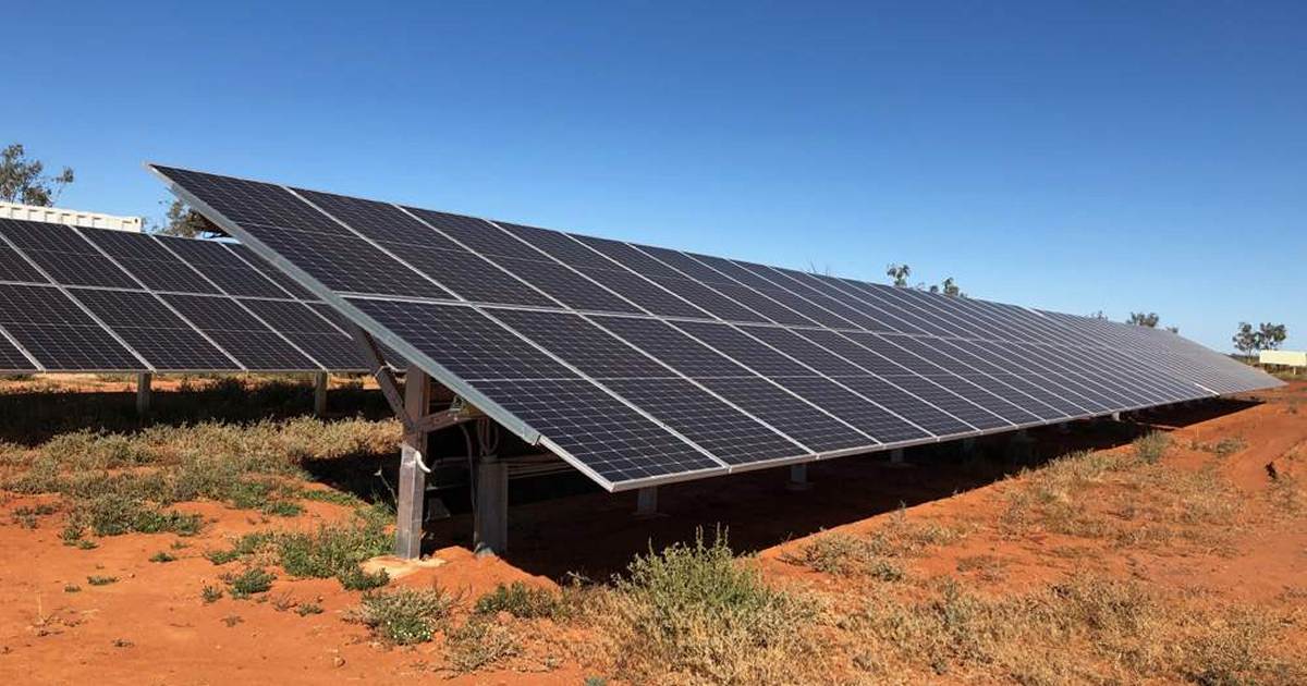 Bulloo Shire solar energy