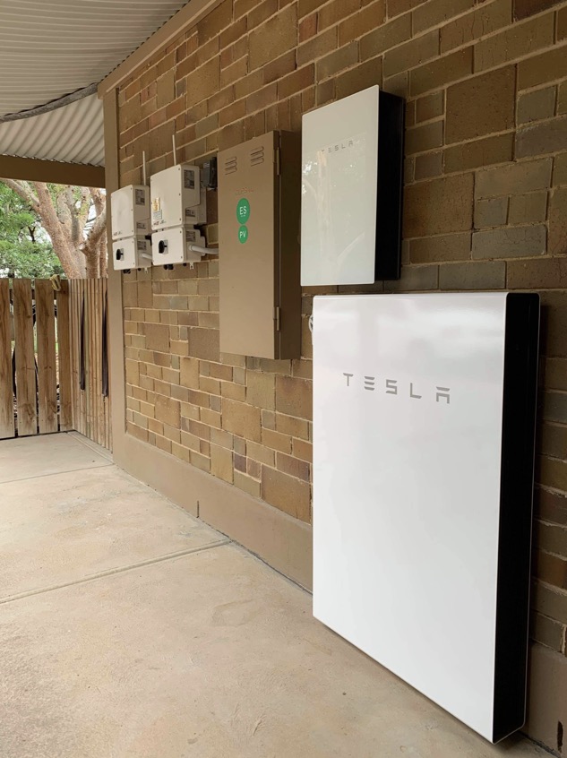 Tesla Powerwall battery installation